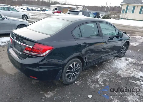 2014 Honda Civic Ex z USA, uszkodzony, nr VIN 2HGFB2F89EH531649